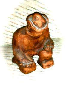 en liten gubbe full av strävan